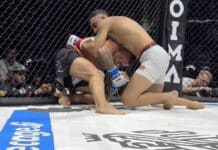 Makwan Amirkhani kuristi Theo Kolehmaisen alle minuutissa! Makwan Amirkhani