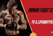 Immun Fight Club näkyy suorana TV:stä – tässä lisätietoa lipunmyynnistä IFC Immun Fight Club