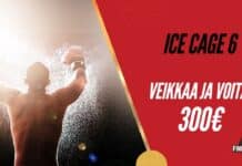 Ice Cage 6 -kisa – veikkaa voittajat ja voita 300€! Ice Cage 6