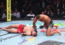 Jäätävää draamaa! Jalkansa loukannut Carlos Ulberg nukutti vastustajansa UFC:n mestaruusottelussa Carlos Ulberg UFC