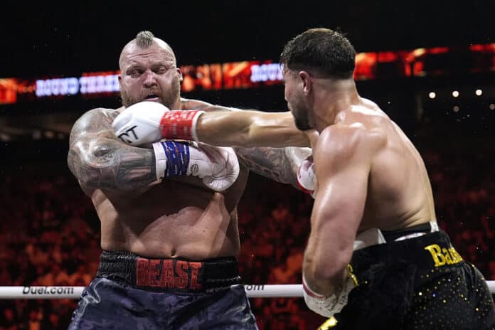 Tommy Fury Eddie Hall
