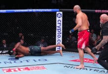 Hämmentävä tilanne UFC:ssä – Kennedy Nzechukwu laski suojauksen täysin alas, Shamil Gaziev sammutti valot Kennedy Nzechukwu